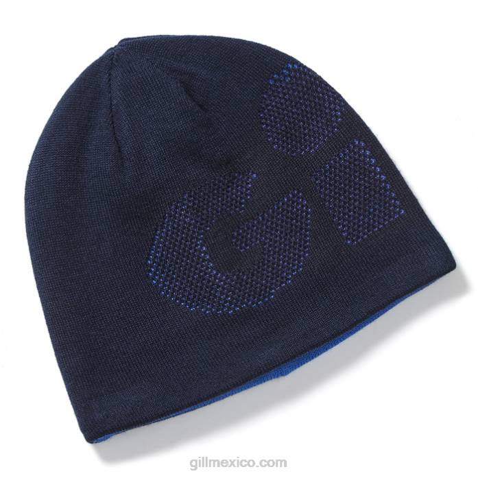 Gill Marine gorro tejido reversible azul marino Z6F2168