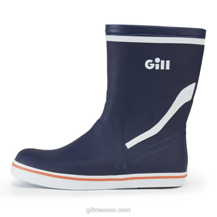 Gill Marine bota de crucero corta azul oscuro Z6F2573