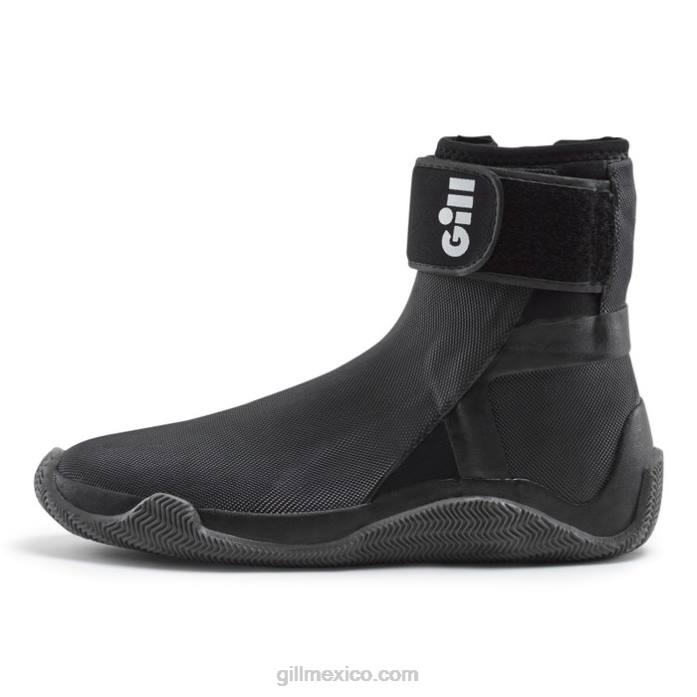 Gill Marine botas de borde júnior negro y naranja Z6F2334