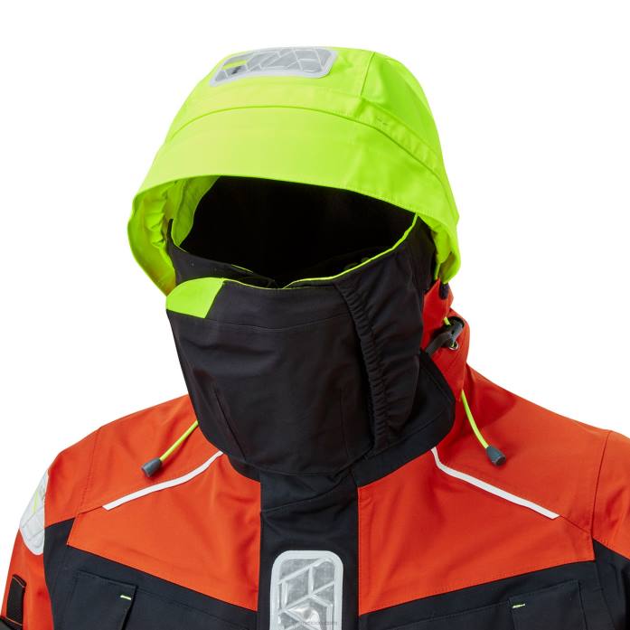 Gill Marine os1 océano chaqueta grafito/naranja Z6F2125