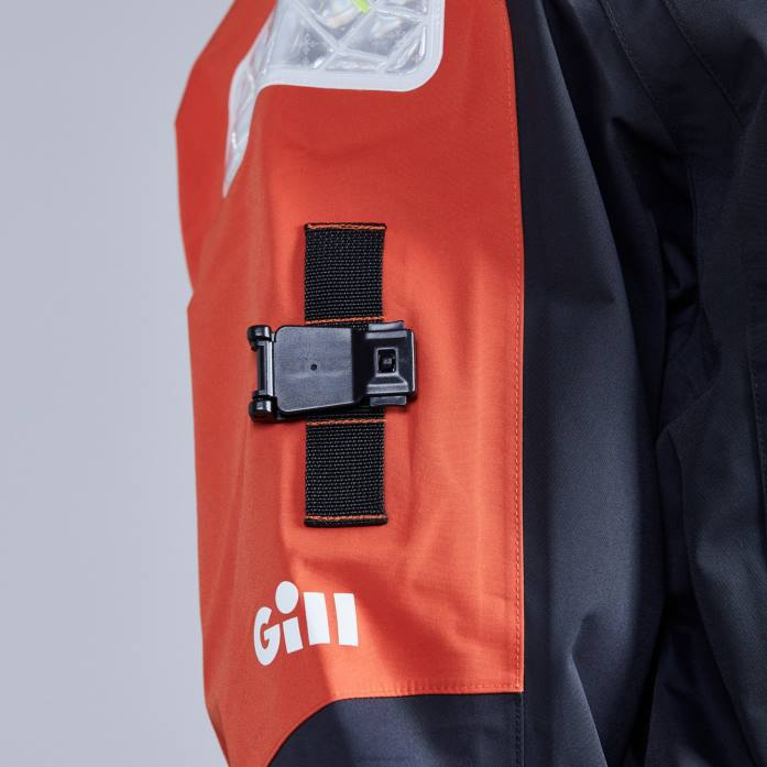 Gill Marine os1 océano chaqueta grafito/naranja Z6F2125