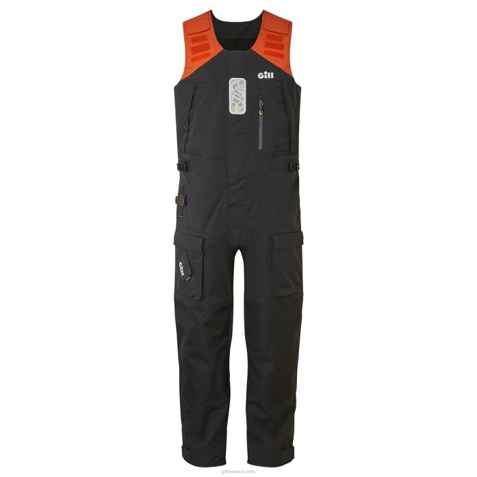 Gill Marine os1 océano pantalones grafito/naranja Z6F2377