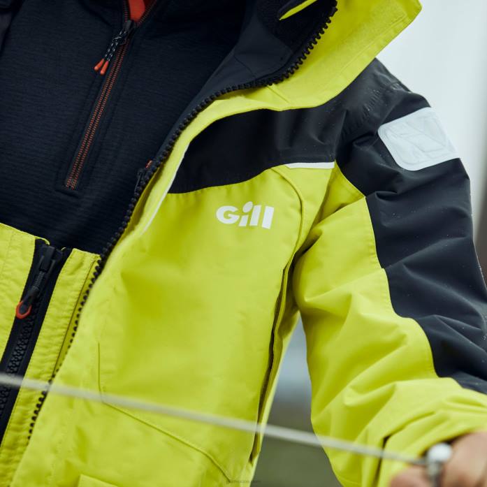 Gill Marine chaqueta os2 offshore para hombre - edición especial azufre Z6F2351