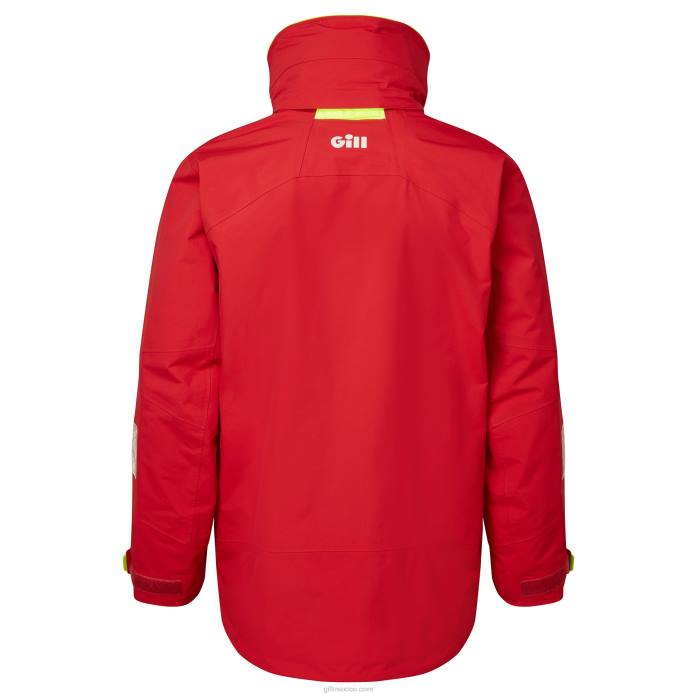 Gill Marine chaqueta costera os3 para hombre rojo Z6F2464