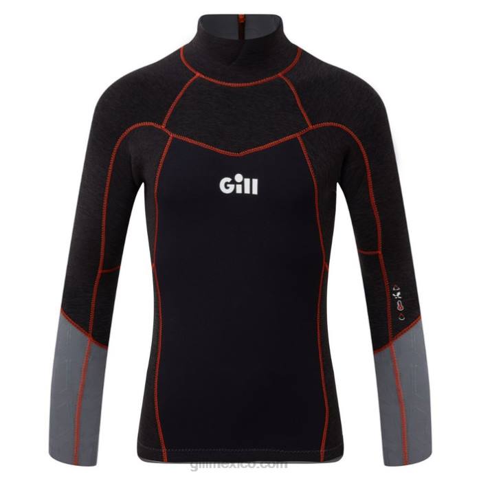 Gill Marine camiseta junior zentherm negro Z6F2285