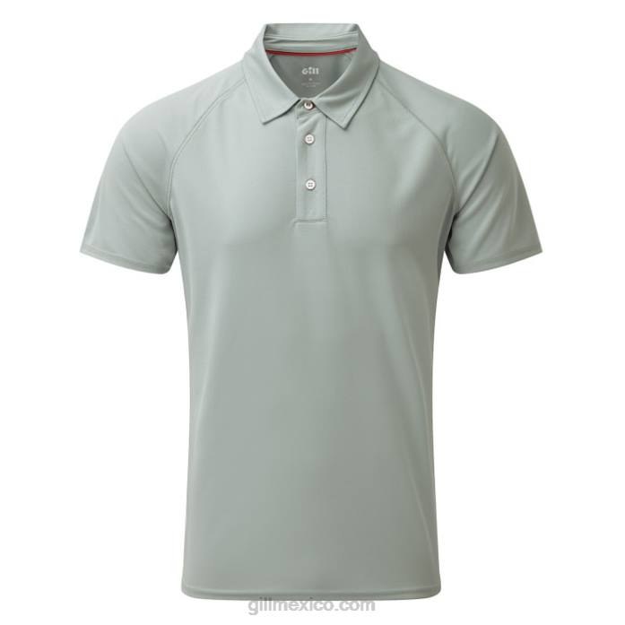 Gill Marine polo uv tec hombre gris medio Z6F2222