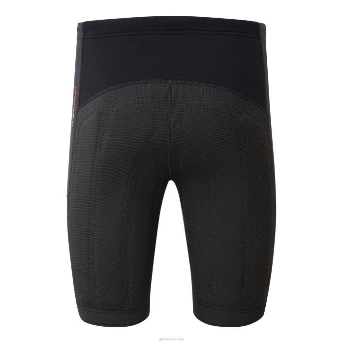 Gill Marine pantalones cortos de impacto negro Z6F2279