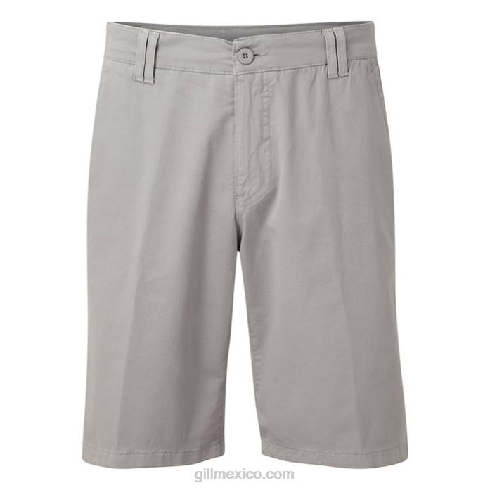 Gill Marine pantalones cortos de tripulación de los hombres plata Z6F2549