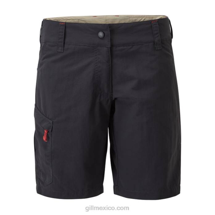 Gill Marine shorts uv tec mujer grafito Z6F2495