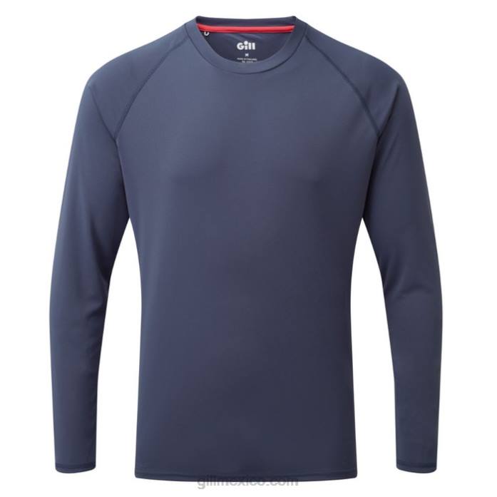 Gill Marine camiseta uv tec hombre - manga larga océano Z6F2129