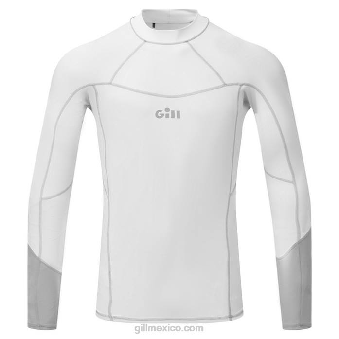 Gill Marine chaleco impermeable para hombre - manga larga blanco Z6F2278