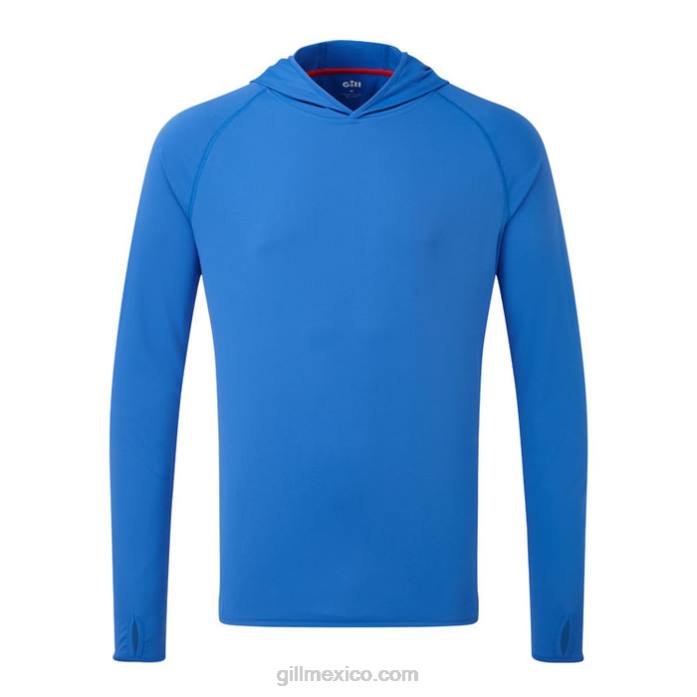 Gill Marine sudadera con capucha uv tec azul Z6F2542