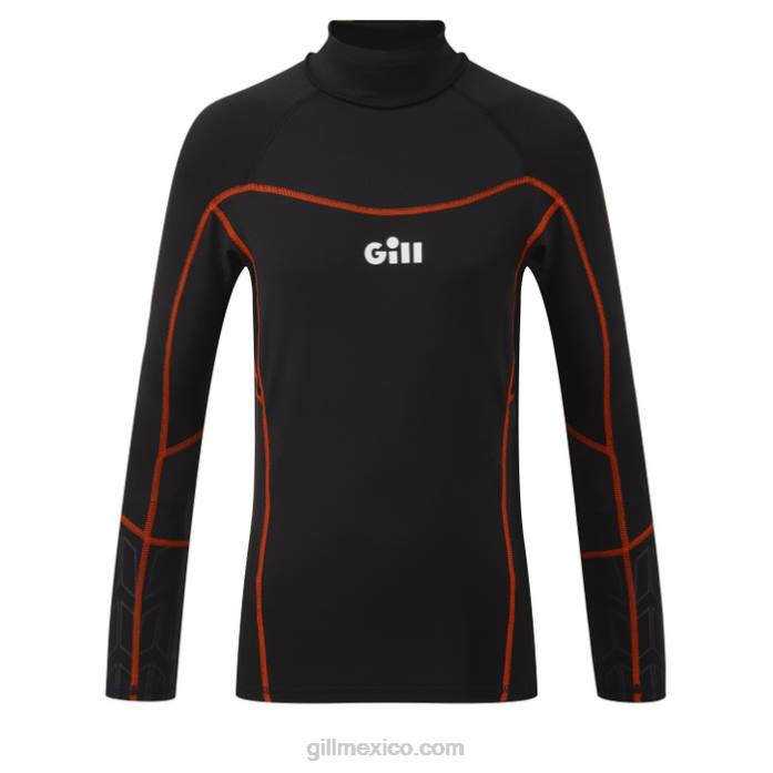 Gill Marine camiseta hidrófoba júnior negro Z6F2283