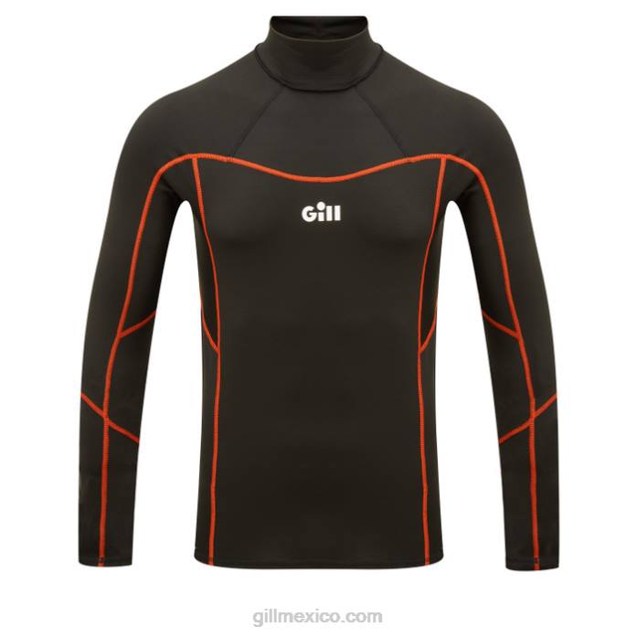 Gill Marine top hidrófobo para hombre negro Z6F2284