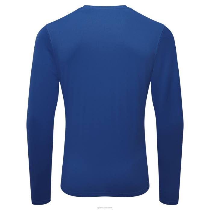 Gill Marine camiseta Holcombe para hombre - manga larga azul atlántico Z6F2320