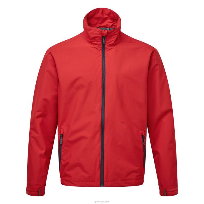 Gill Marine chaqueta ligera del equipo masculino rojo Z6F244