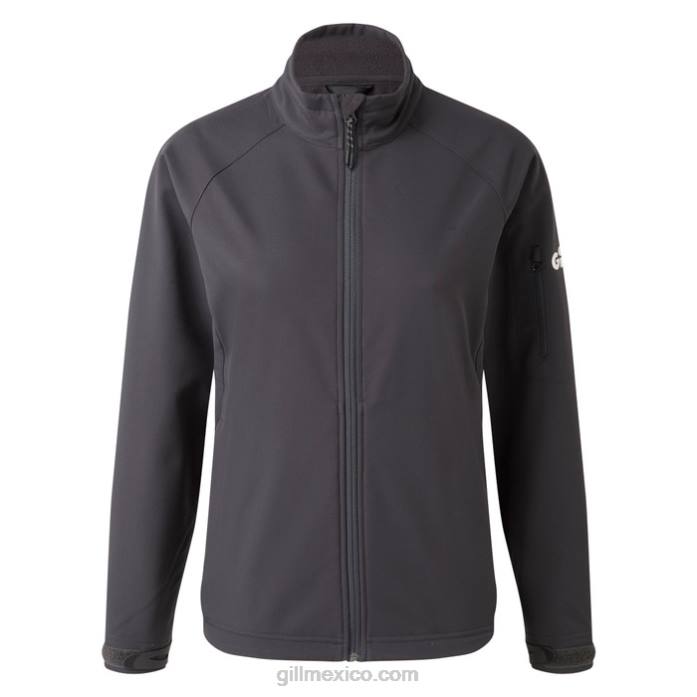 Gill Marine chaqueta softshell del equipo femenino grafito Z6F2175