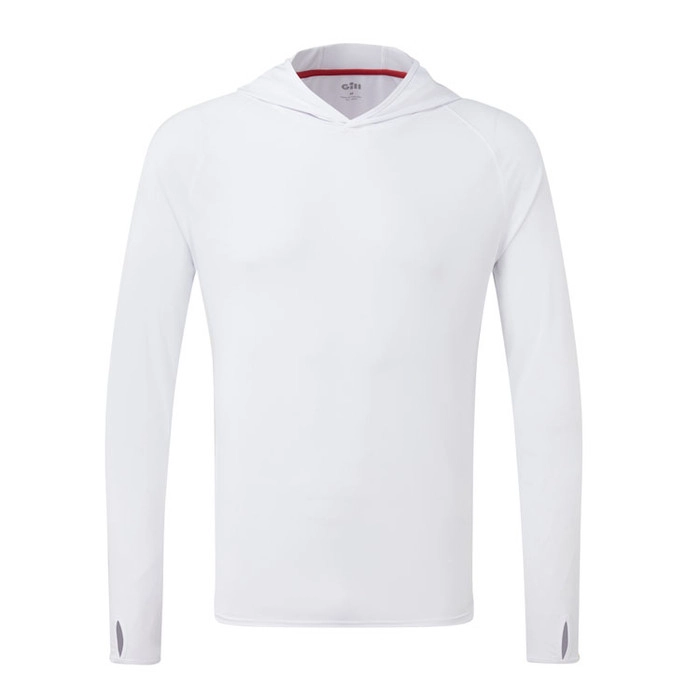 Gill Marine sudadera con capucha uv tec blanco Z6F2195