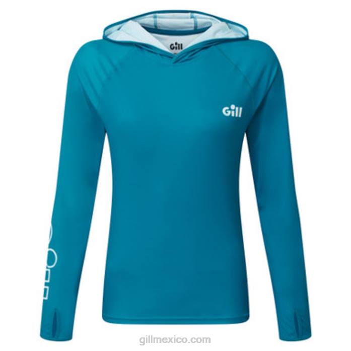 Gill Marine sudadera xpel tec mujer piscina azul Z6F248