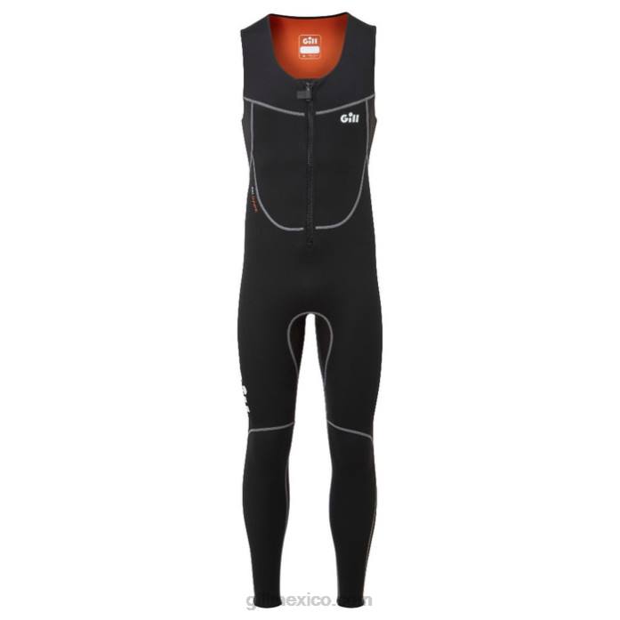 Gill Marine calzoncillos largos dinámicos para hombre negro Z6F2520