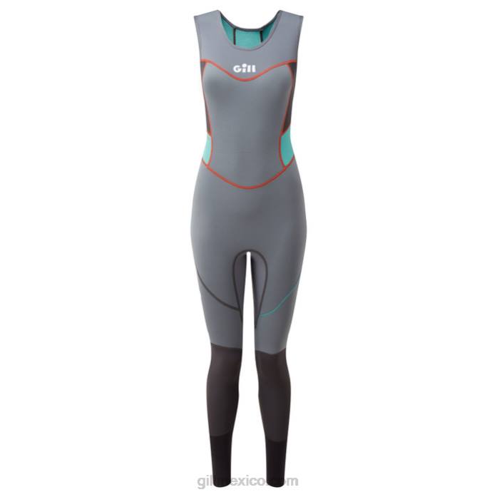 Gill Marine traje de esquife zenlite mujer gris acero Z6F2503